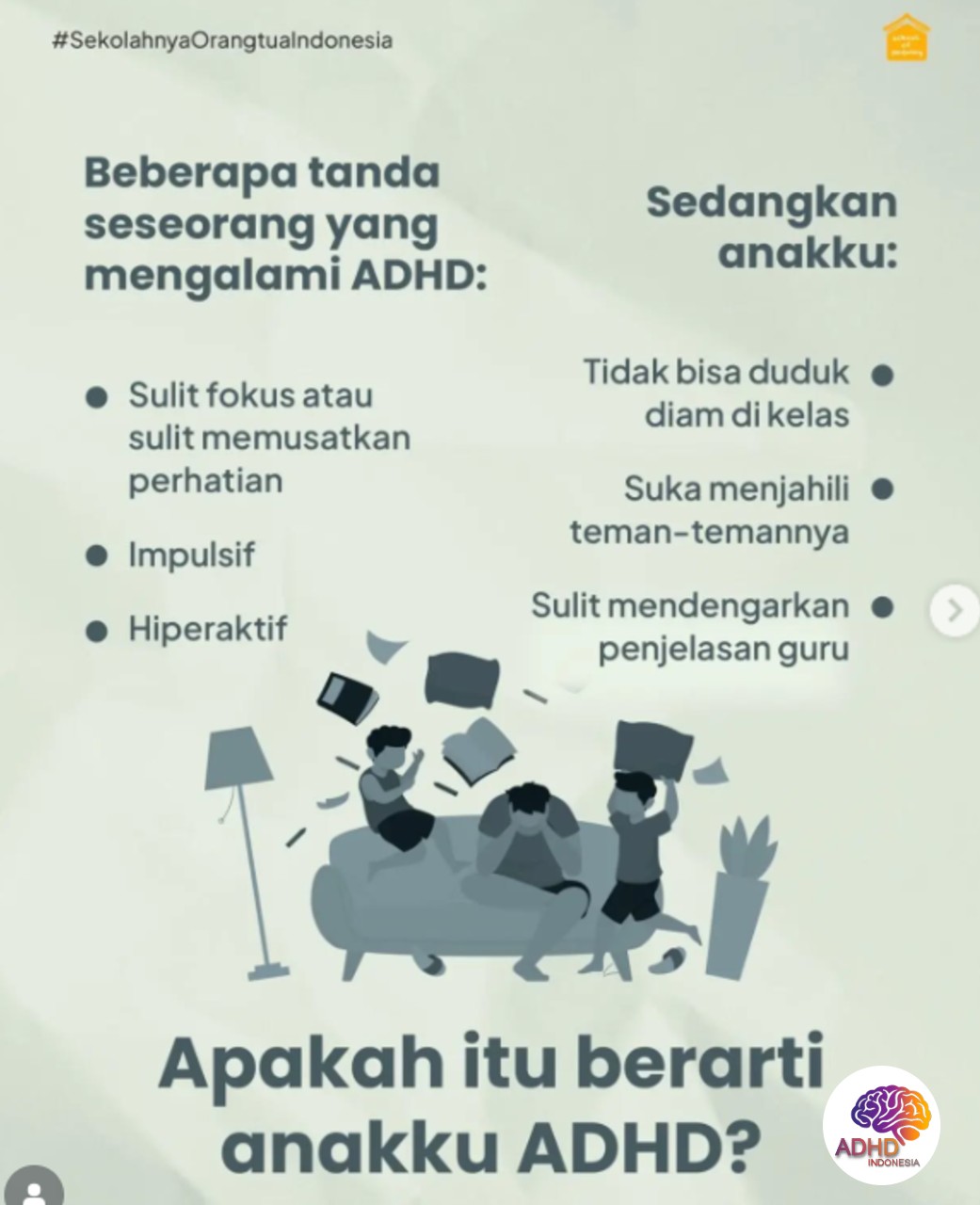 Ciri dan Gejala ADHD pada Anak Usia Dini di Kabupaten Mukomuko