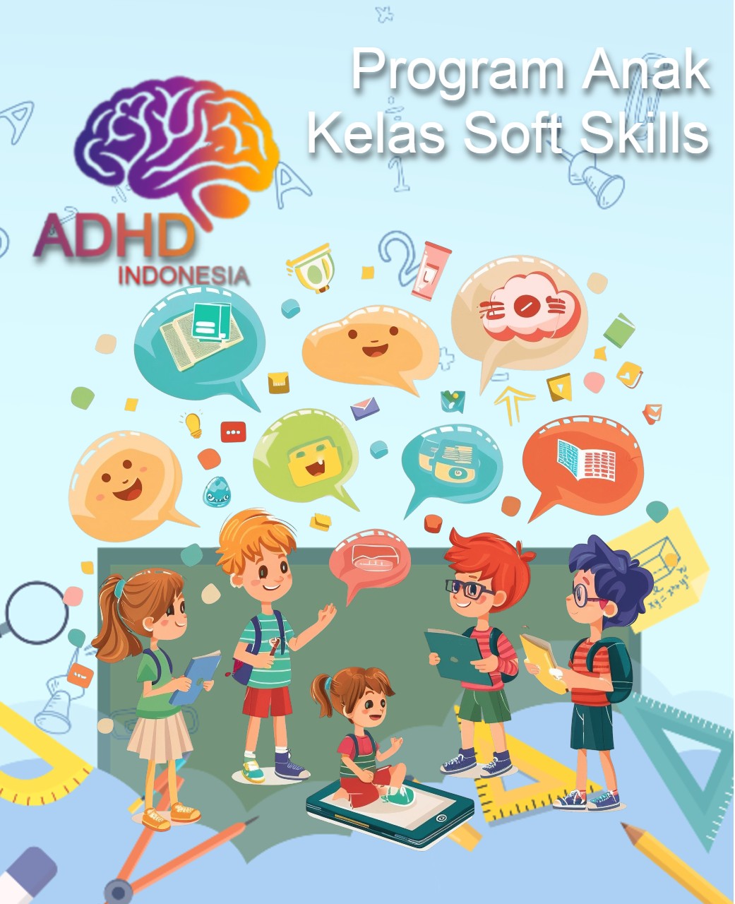 Program ADHD Indonesia Kabupaten Mukomuko Kelas Soft Skills Anak ADHD